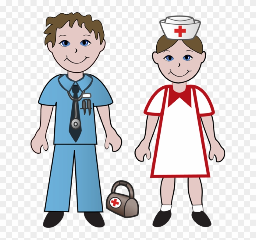 Nurse Clipart - Male And Female Nurses #3019