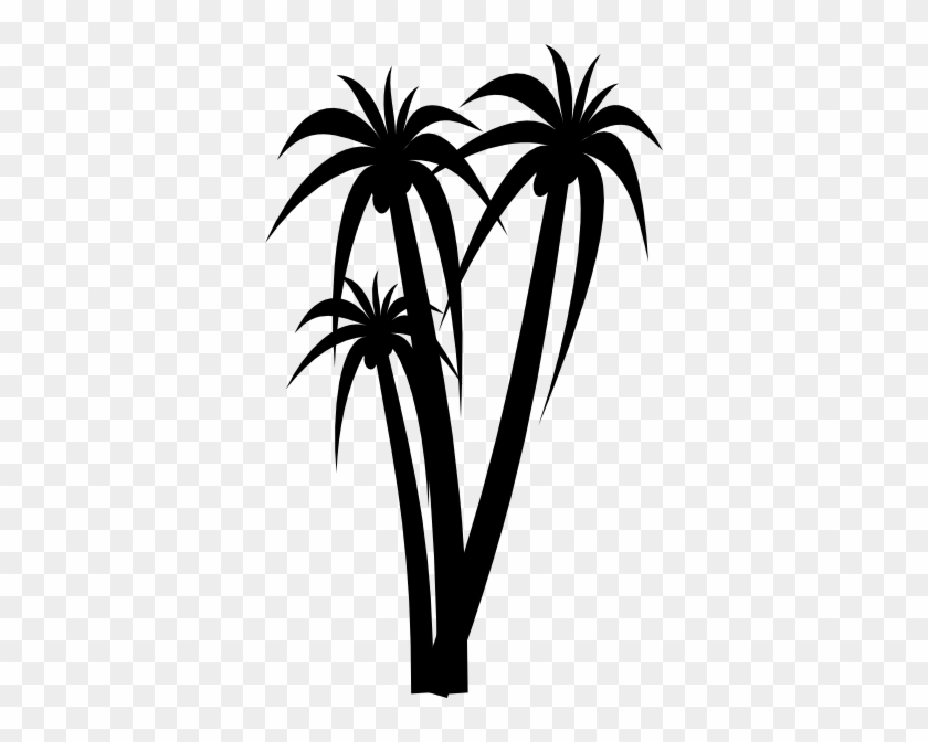 Palm Tree Clip Art - Pohon Kurma Vector Png #2988