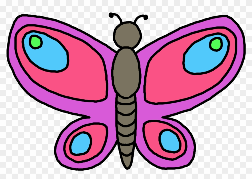 Butterfly Clip Art - Clipart Of A Butterfly #3074