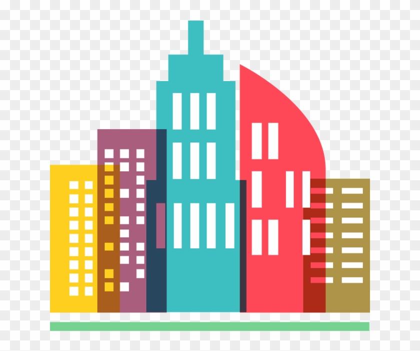 See Here Building Clipart Vector Free Download - Visakhapatnam As Smart City #3184