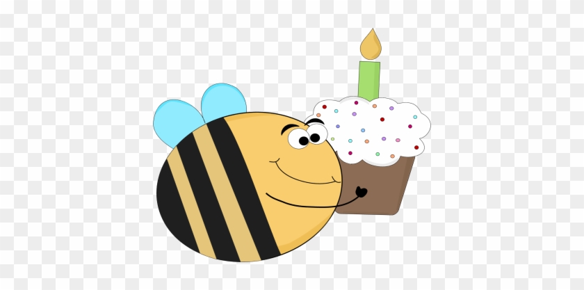 Funny Birthday Bee - Birthday Clip Art Funny #3216