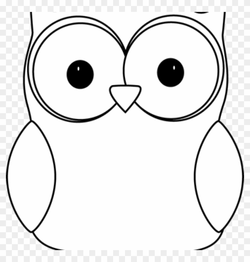 Owl Clipart Black And White Black And White Owl Clip - Clip Art #3204