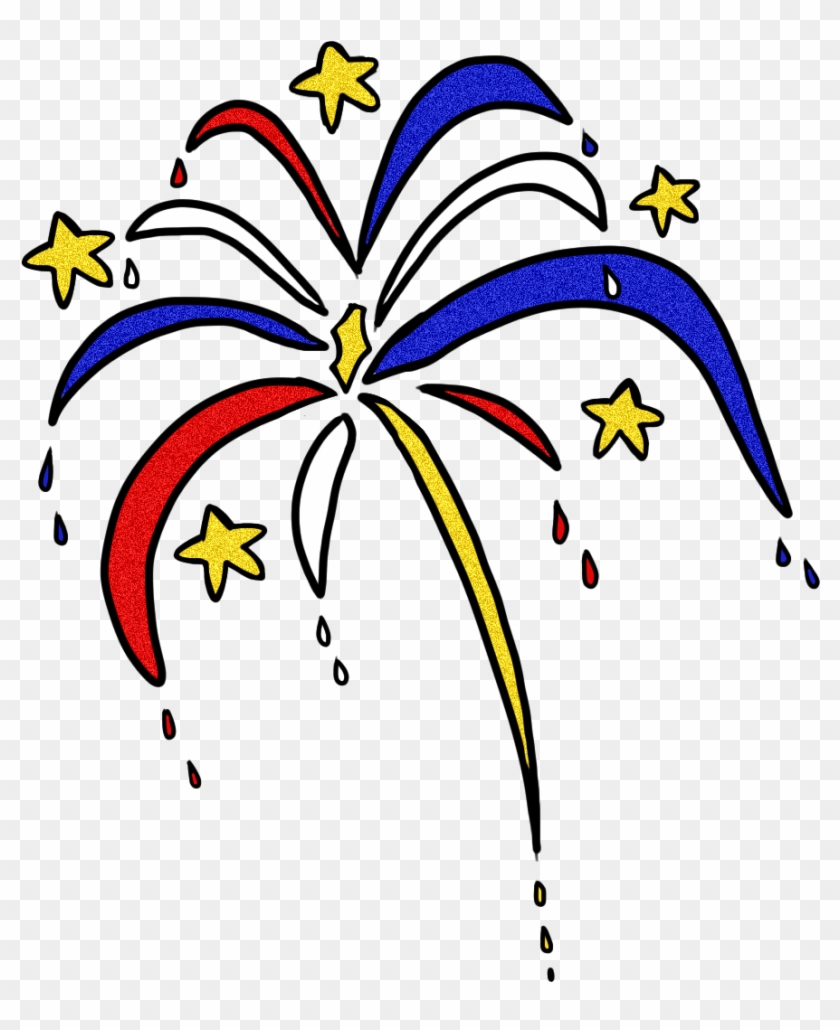 Fireworks Clipart Transparent Free Images - Transparent Clipart Of Firework #3199