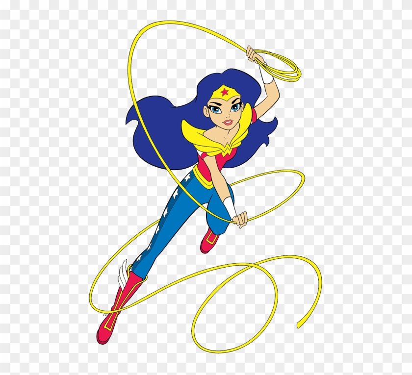Supergirl Batgirl Batgirl Wonder Woman Wonder Woman - Dc Movie Dc Superhero Girls Anime Dvd #3244