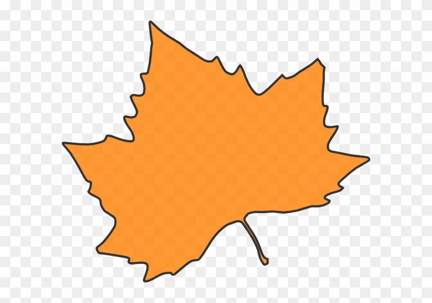 Maple Leaf Clipart Orange - Grape Leaves #3237