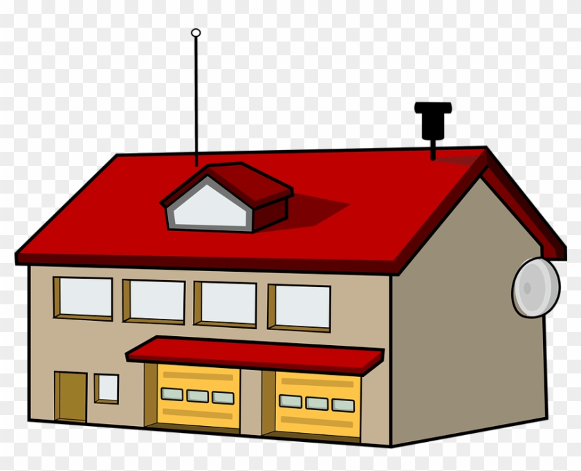 Fire Station Clip Art #3289