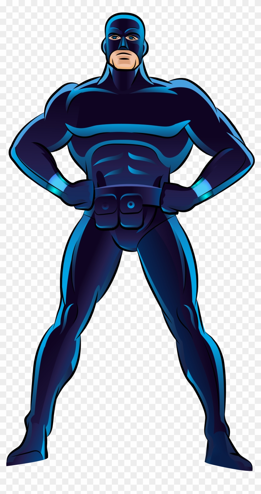 Blue Superhero Png Clip Art - Power Rangers Spd Costume #3296