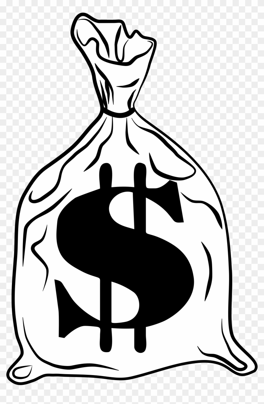 Big Image - Clipart Money Bag #3266