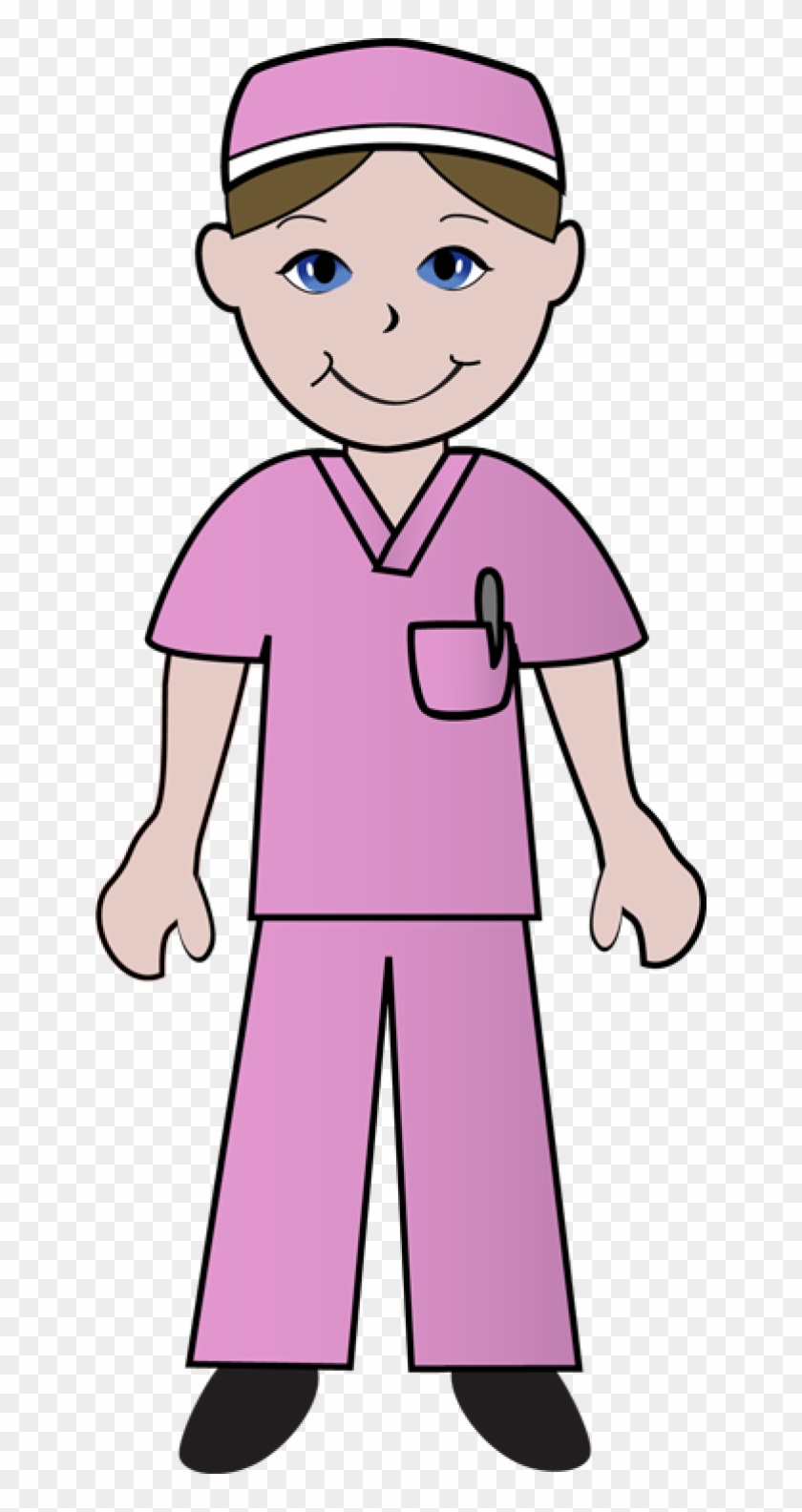 Cartoon Nurse Clipart - Nurse Clip Art #3370