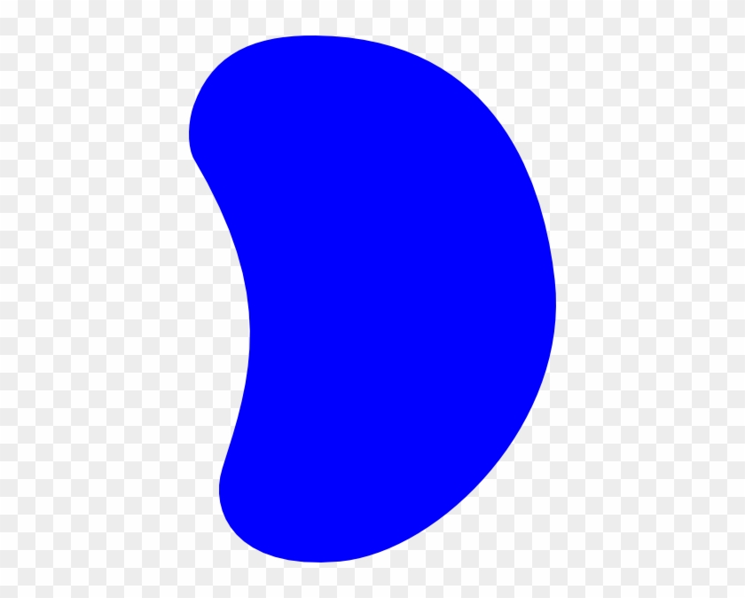 Blue Jelly Bean Clip Art At Vector Clip Art - Blue Jelly Bean Clipart #3433