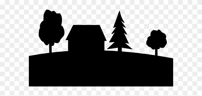 Tree Silhouette Clip Art #341