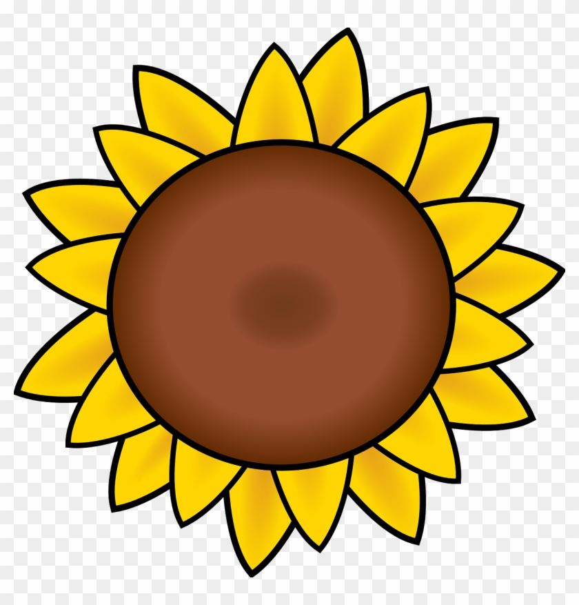 Free Image On Pixabay - Sunflower Clipart #3505