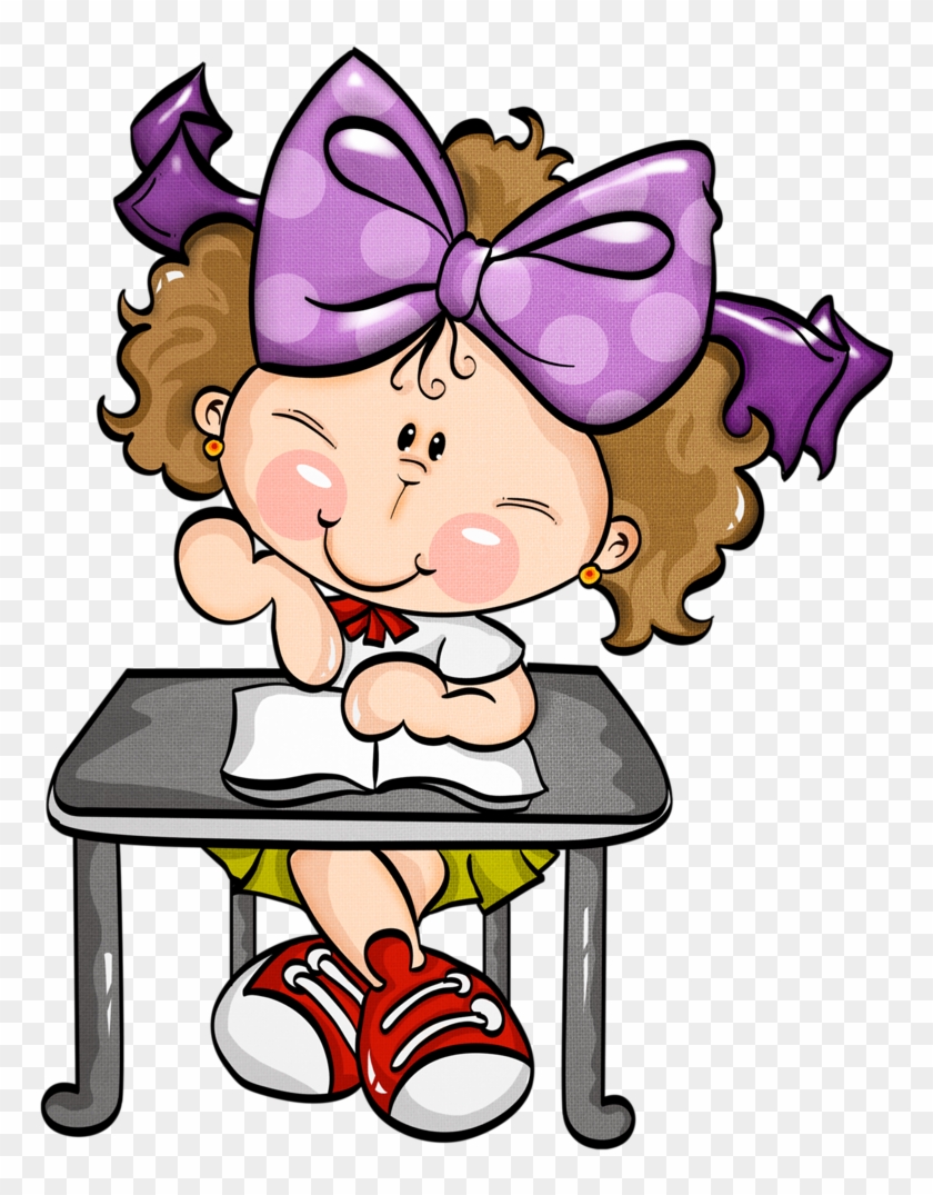 School Startsgirl Clipartcute - Rentrée Des Classes Clipart #3506