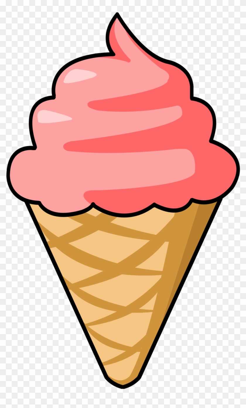 Ice Cream Cone Ice Cream Animated Clipart Clipart Kid - Cono De Helado Animado #3494