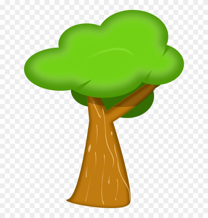 Free Vector Soft Trees Clip Art - Free Vector Soft Trees Clip Art #371