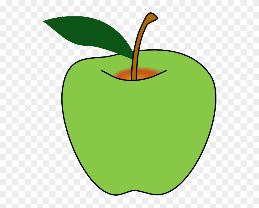 Clipart Info - Yellow Apple Clip Art #3602