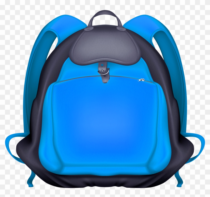 This School Backpack Clip Art Free Clipart Images - School Bag Transparent Background #3705