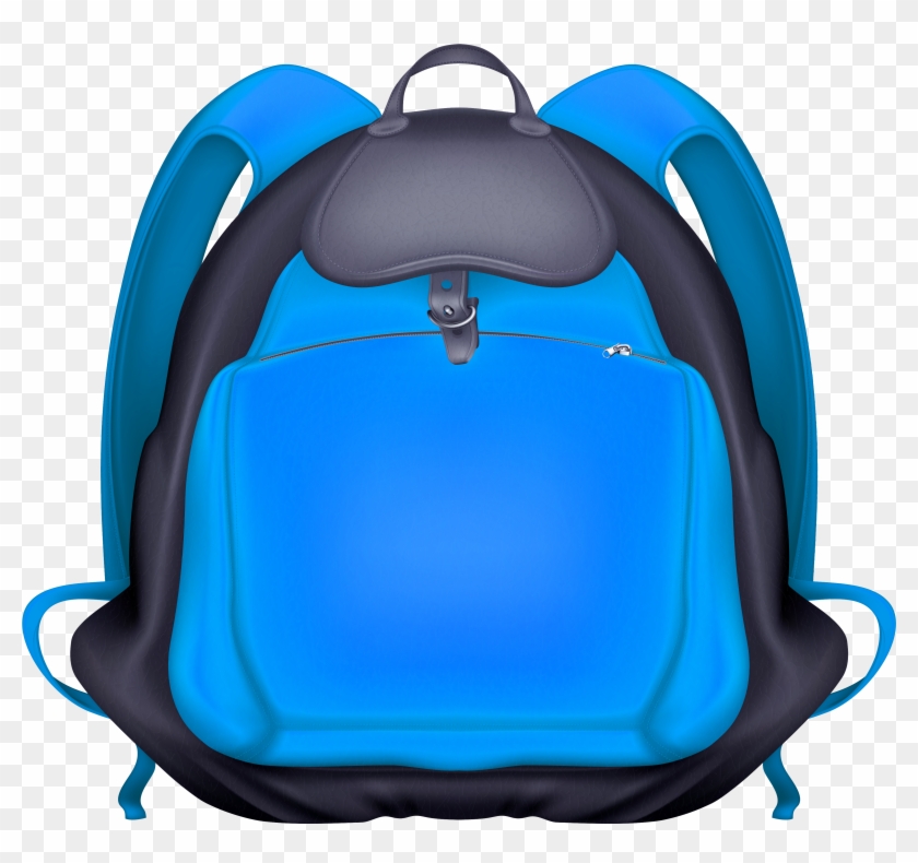 This School Backpack Clip Art Free Clipart Images - School Bag Transparent Background #3705