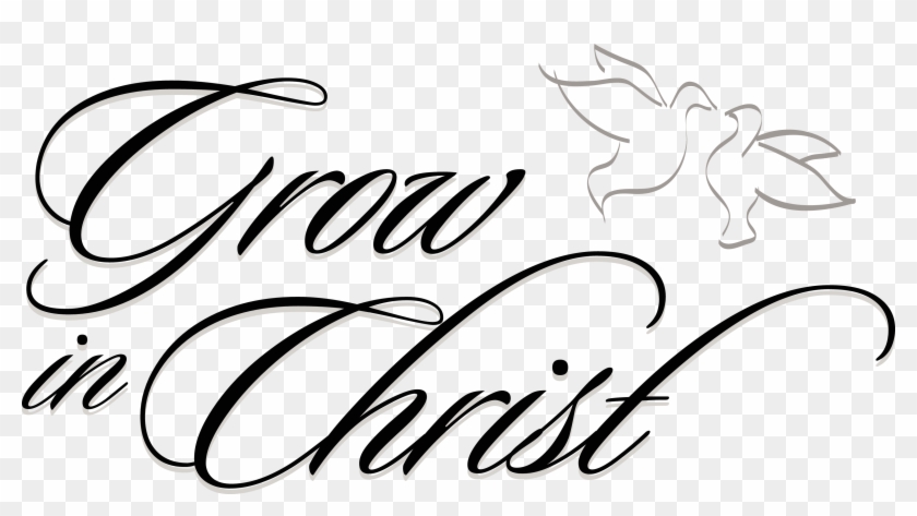 Free Religious Clipart - Grow In Christ Clipart #3672