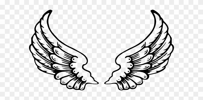 Angel Wings Free Clipart Images - Angel Wings And Halo #3675