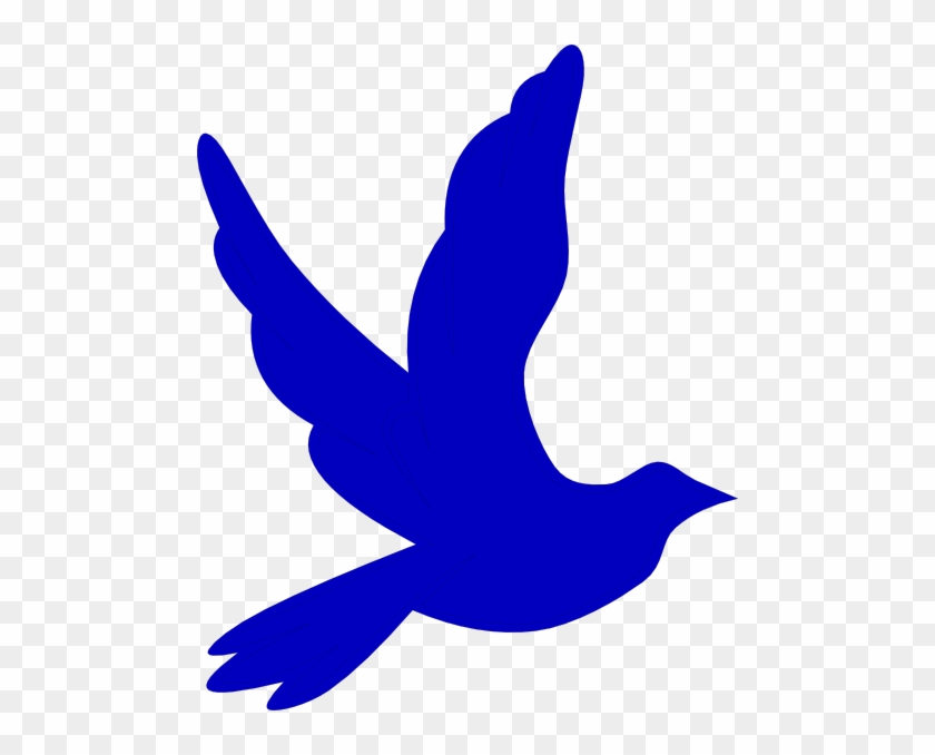 Blue Dove Clip Art #3803