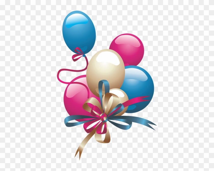 Balloons Png Clipart - Happy Birthday Vector Free #3804