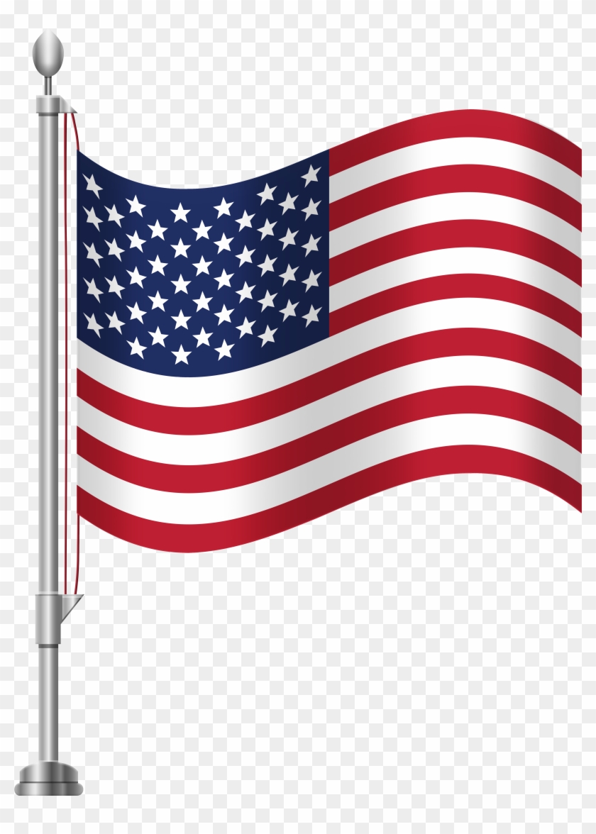 United States Of America Flag Png Clip Art - United States Of America Flag Png Clip Art #3840