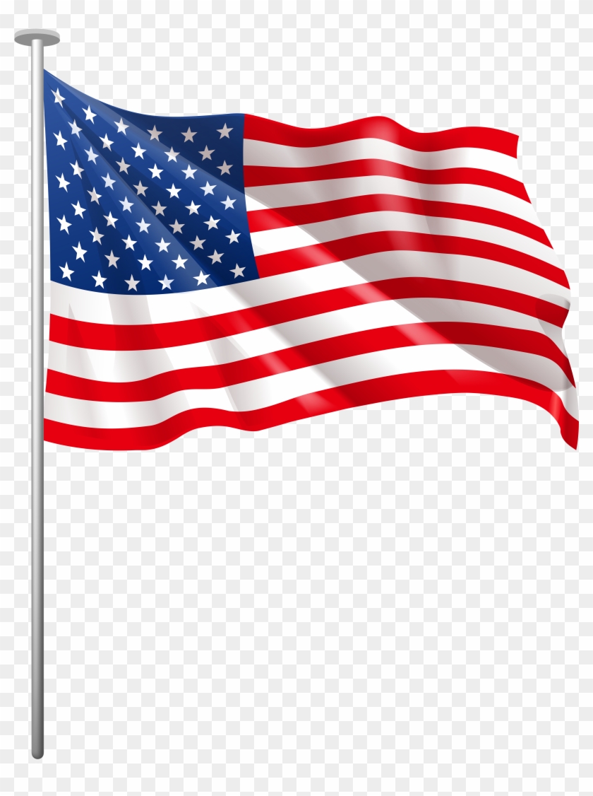 Us Flag American Flag Usa Clipart Png Images - American Flag Clip Art Transparent #3927