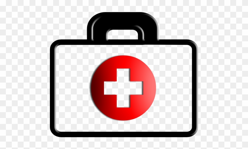 Firstaid Red Cross Clipart - First Aid Kit Clipart #3922