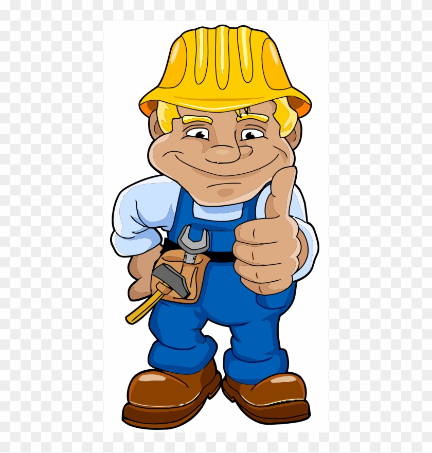 Construction Worker Laborer Architectural Engineering - Clip Art Construction Worker Transparent #4125