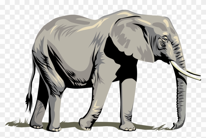 This Free Clip Arts Design Of Elephant Png - Elephant Clipart Png #4188