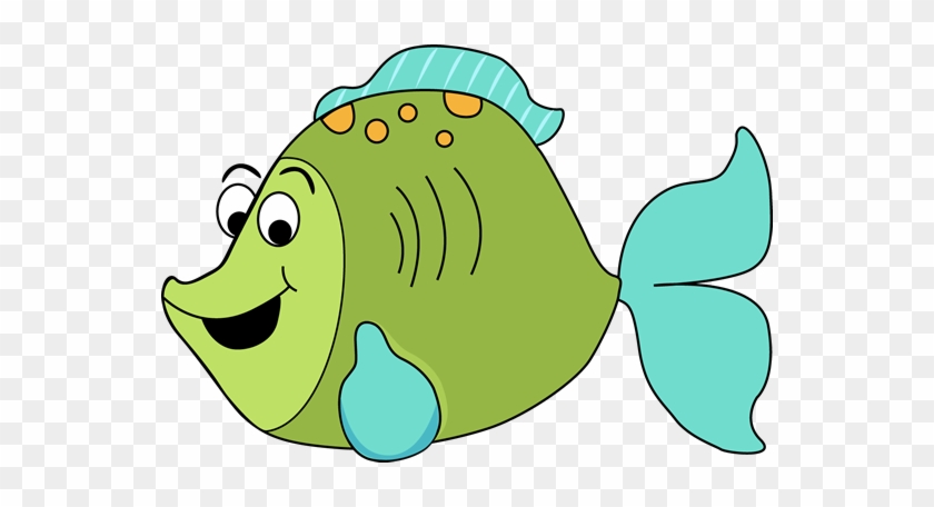 Cute Fish Clipart - Fish Cartoon Clip Art #4255