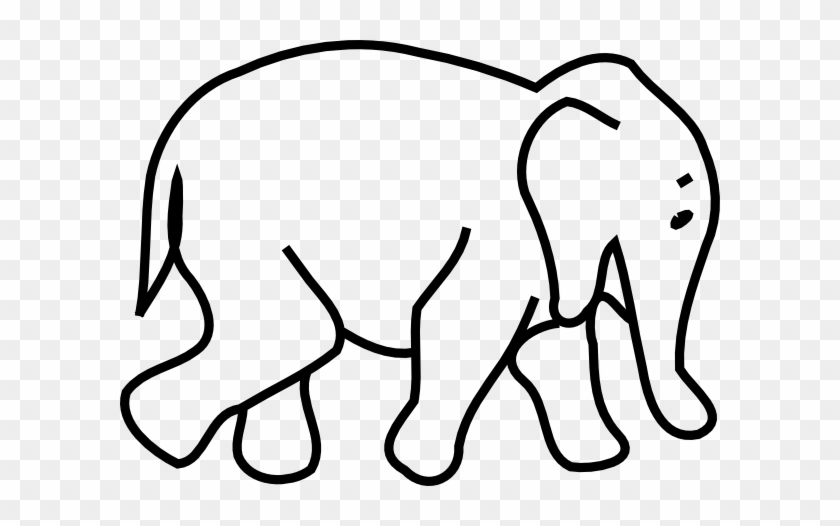 Clipart Info - Elephant Clipart Black And White #4193