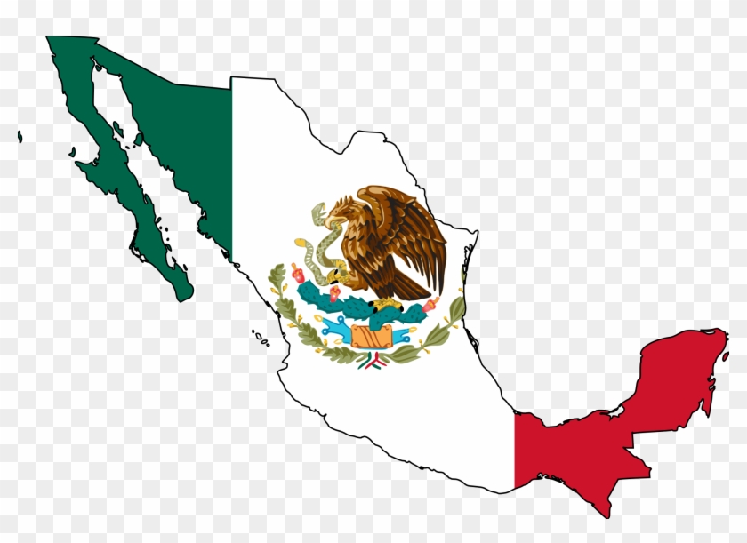 Mexican Flag Clip Art - Mexico Png #4242