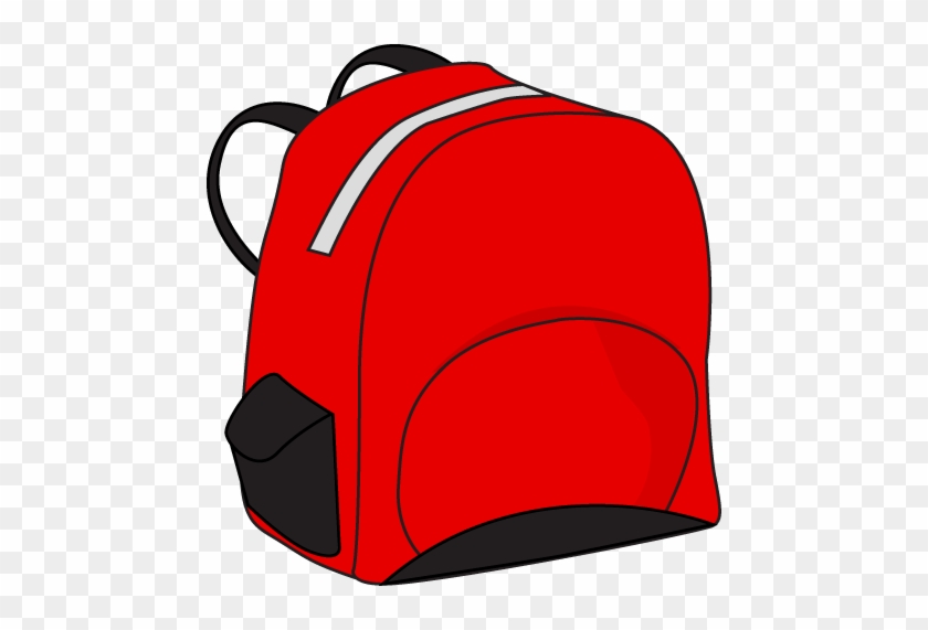 This School Backpack Clip Art Free Clipart Images - Bag Red Clip Art #4294