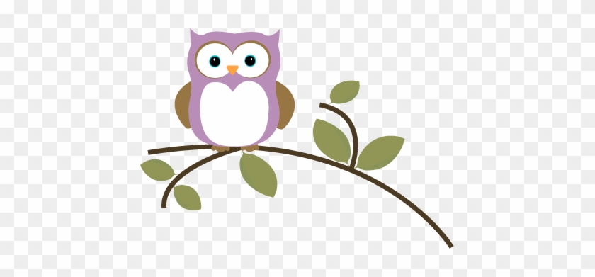 Owl On A Leafy Branch - Owl On A Leafy Branch #45