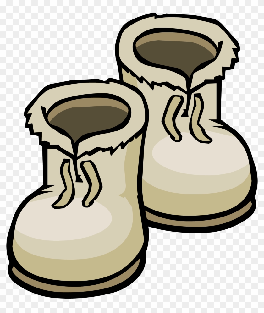 Winter Boots Clipart Kid - Snow Boots Clipart #4368