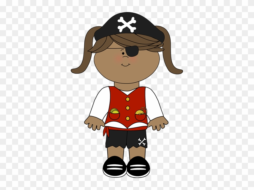 Pirate Girl - Pirate Girl Clip Art #4381