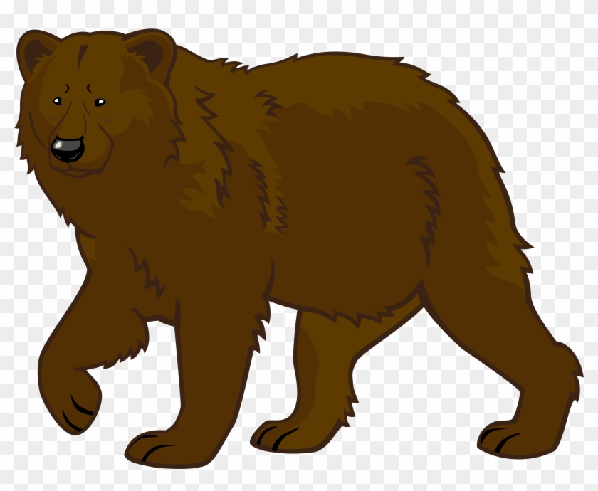 Brown Bear Png Clipart - Bear Clipart Png #4449