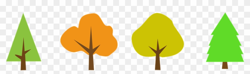 Tree, Wood, Clipart, Sticker - Tree Vector Simple #4408