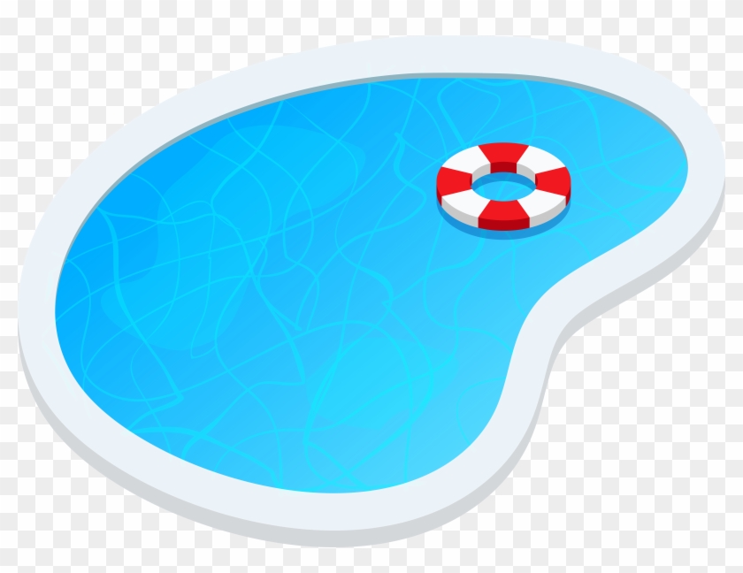 Swimming Pool Oval Png Clip Art - Clip Art #4564