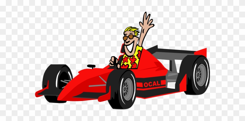 Cartoon Racing Cars - Race Car Clipart Png #4472