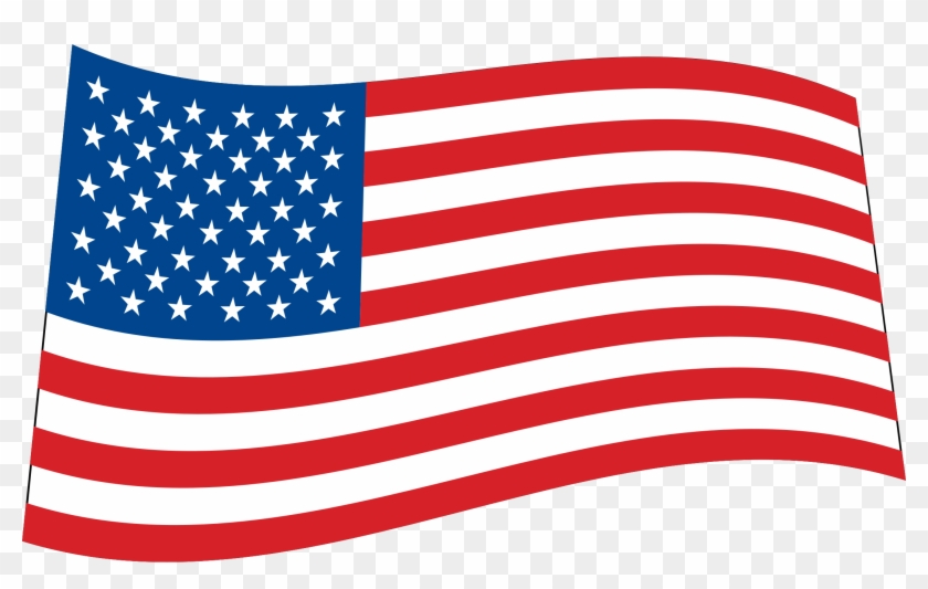 U - S - A - Flag - American Flag Waving Png #4531