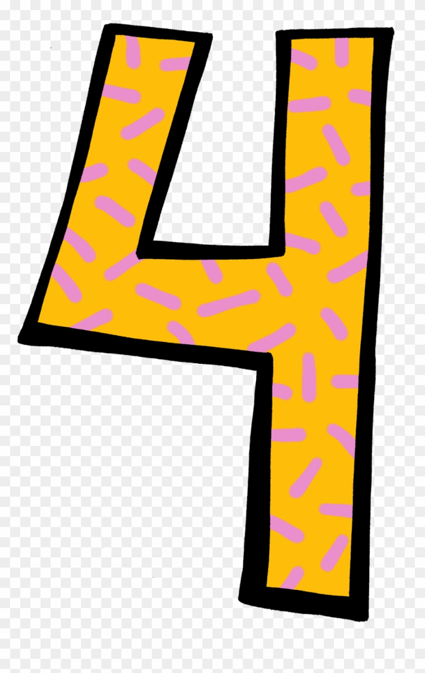 Number 4 Clipart