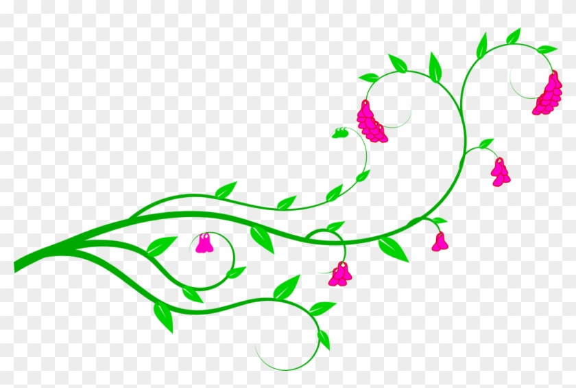 Free Flower Vine Svg SVG PNG EPS DXF File