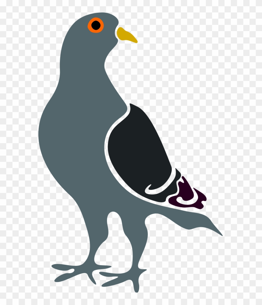 Clip Art - Pigeon Vector #4589