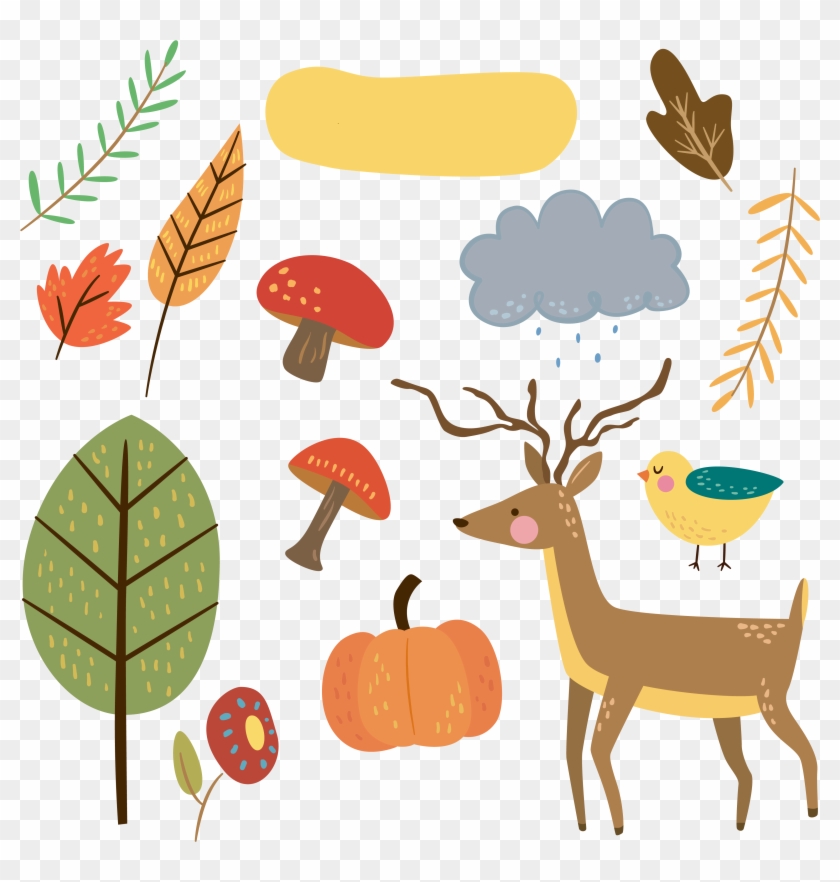 Free Critter Autumn Planner Stickers And Clip Art - Autumn Stickers Png #4679