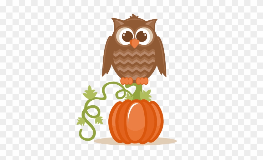 Fall Owl Svg Scrapbook Cut File Cute Clipart Files - Fall Owl Clip Art #4793