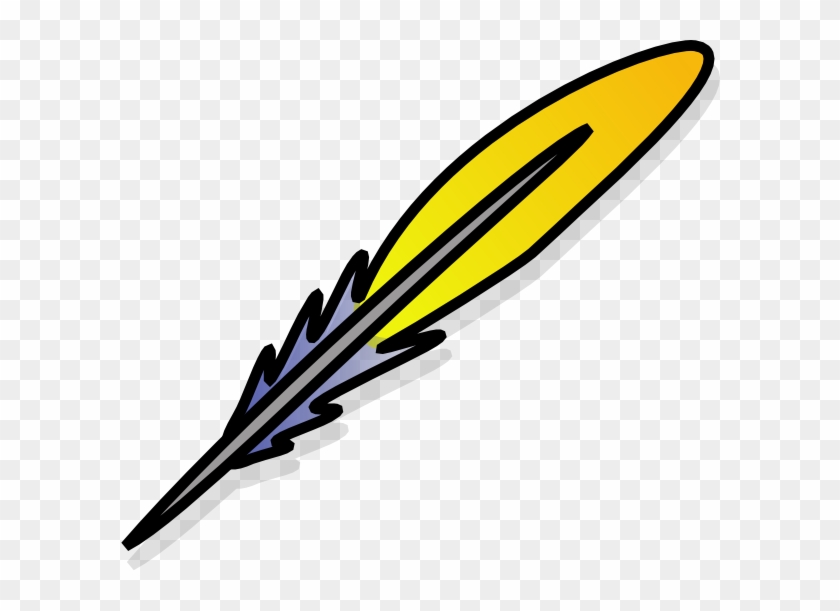 Feather Clip Art At Clker Com Vector Clip Art Online - Feather Clip Art #4754