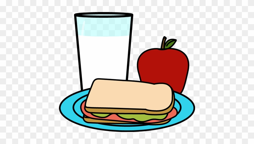 Healthy School Lunch - Clip Art Lunch #4806